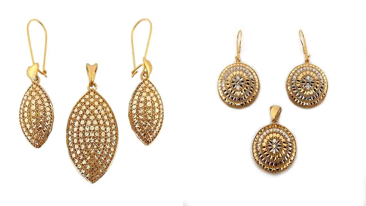 مدل سرویس طلا اوا + طراحی خاص و شیک سرویس طلا مدل اوا بسار لوکس و زیبا