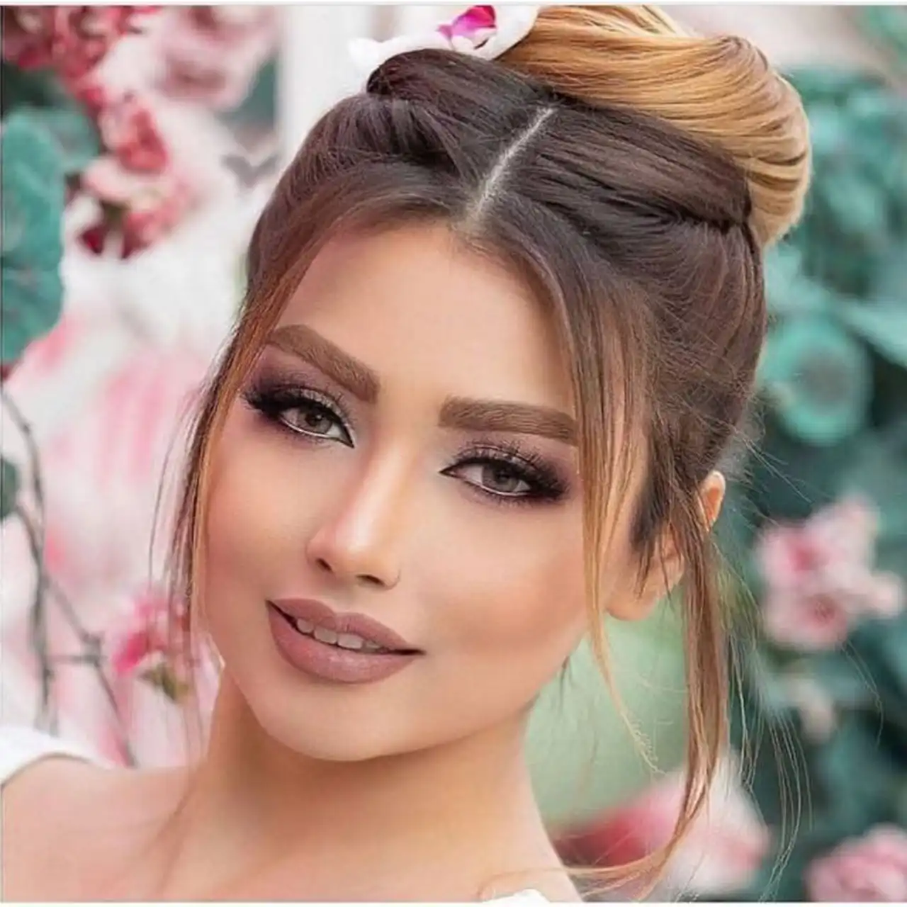 مدل شینیون اروپایی عروس + جذابیت و زیبایی در روز عروسی با شینیون اروپایی