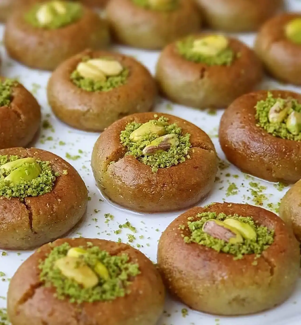 مدل شیرینی پسته ای خوشمزه و سنتی با طعم اصیل ایرانی مناسب پذیرایی مهمانی