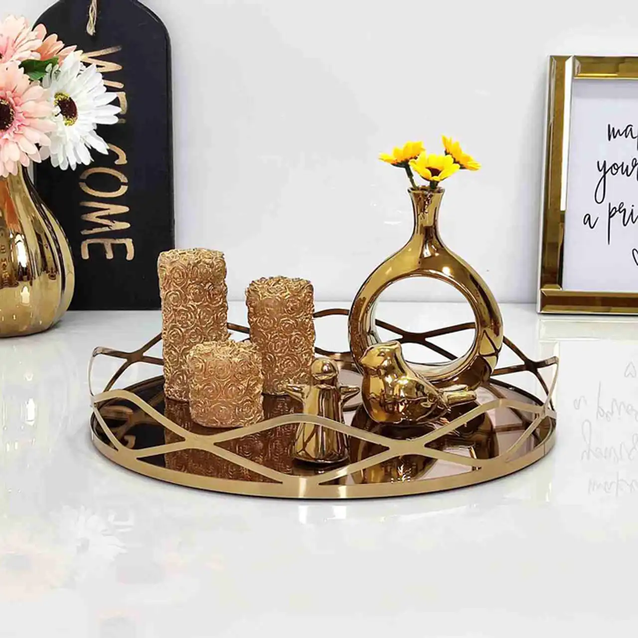مدل سینی اینه ای + ظاهر زیبا و درخشان در مدل های سینی اینه ای به روز و بسیار خاص