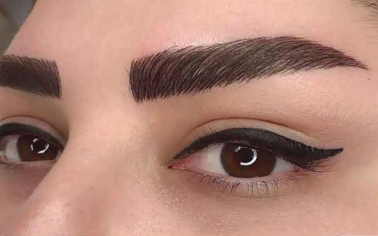 مدل تاتو ابرو با طرح های ظریف و پهن زیبا برای فرم های متفاوت صورت