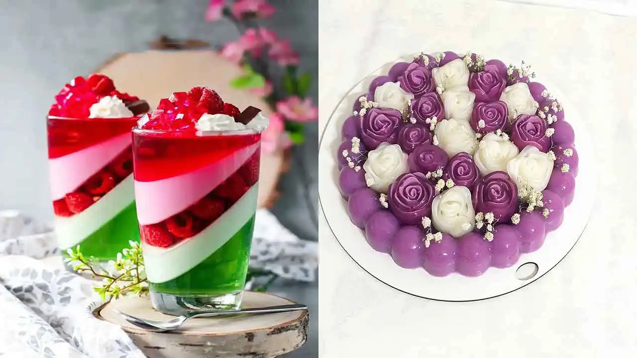 مدل ژله برای یخچال عروس + ژله های قالبی و تزریقی شیک و جذاب برای تزیین یخچال عروس
