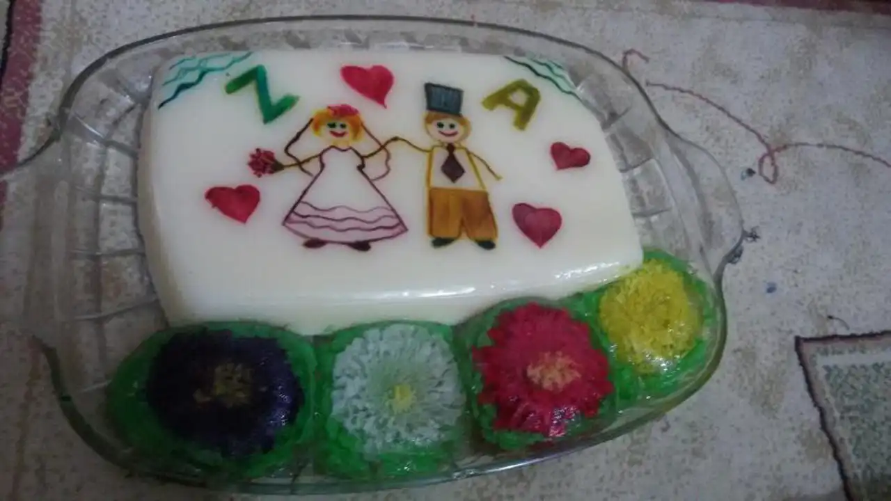مدل ژله برای یخچال عروس + ژله های قالبی و تزریقی شیک و جذاب برای تزیین یخچال عروس