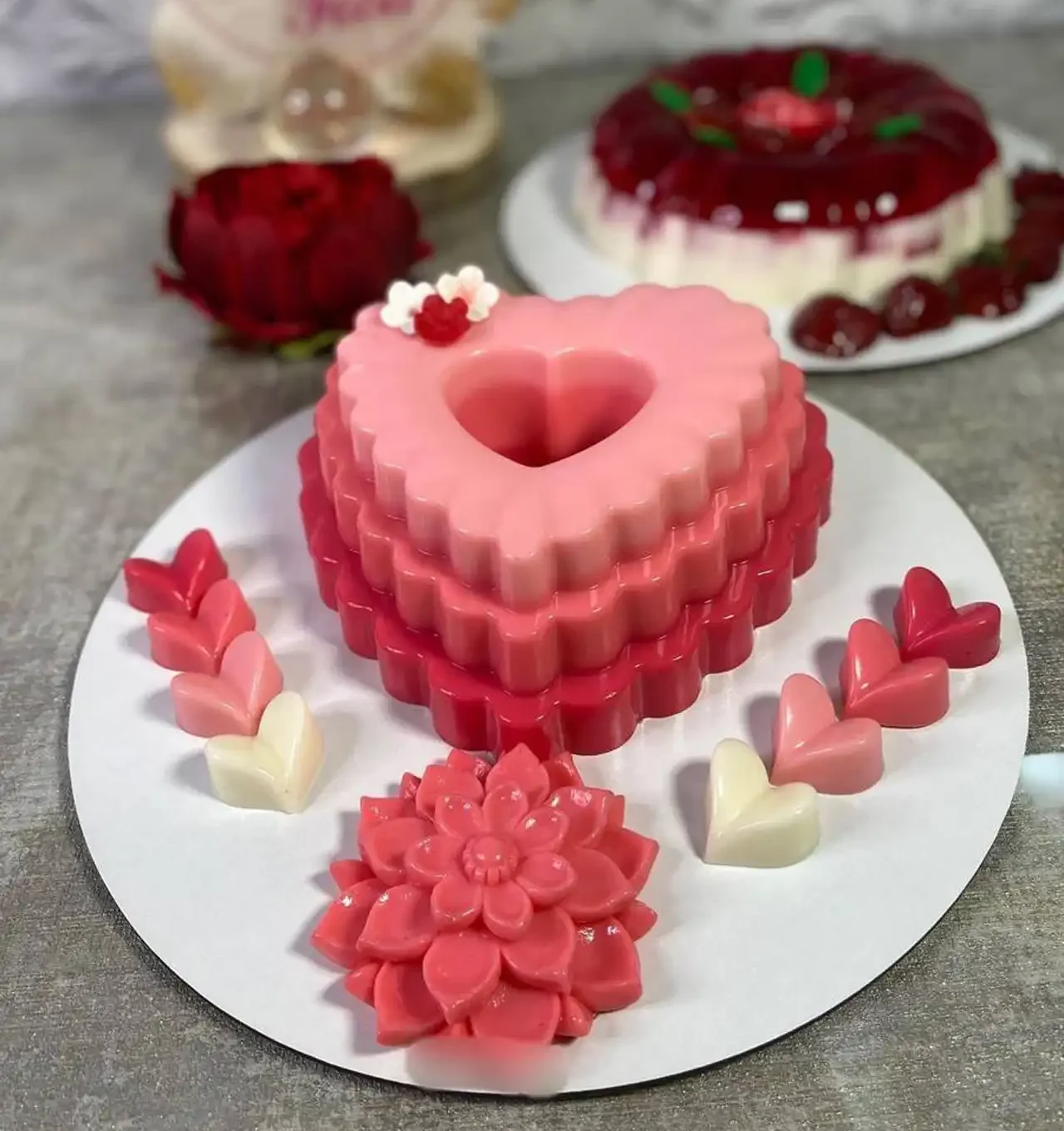 مدل ژله شیک + زیباترین و خوشمزه ترین مدل های ژله بستنی و قالبی برای مهمانی های خاص