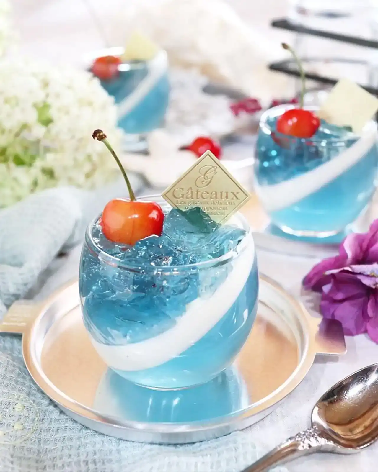مدل ژله تک نفره ساده و چند رنگ با مدل های خوشمزه برای مهمانی و تولد