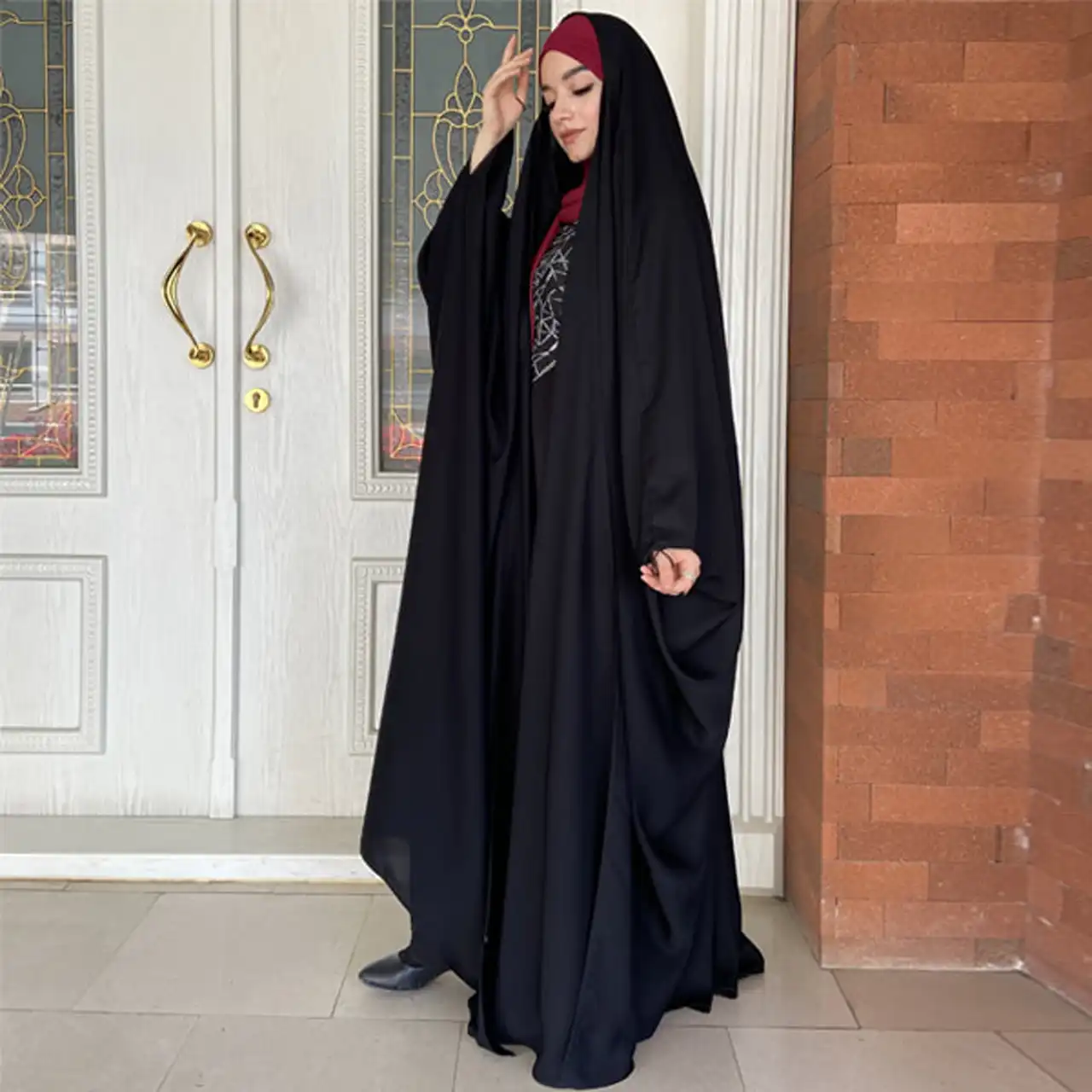 مدل چادر بحرینی + داشتن استایل شیک و محجبه با پوشیدن چادر بحرینی