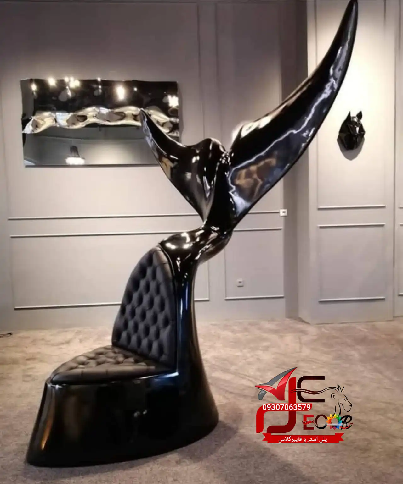 مجسمه کنار سالنی مدرن + زیباترین و شیک ترین مدل های مجسمه کنار سالنی مدرن
