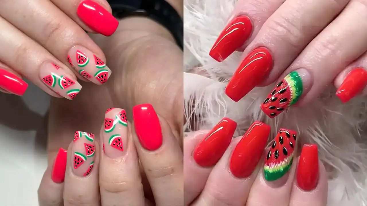 مدل ناخن شب یلدا + زیباترین و شیک ترین مدل های ناخن شب یلدای امسال