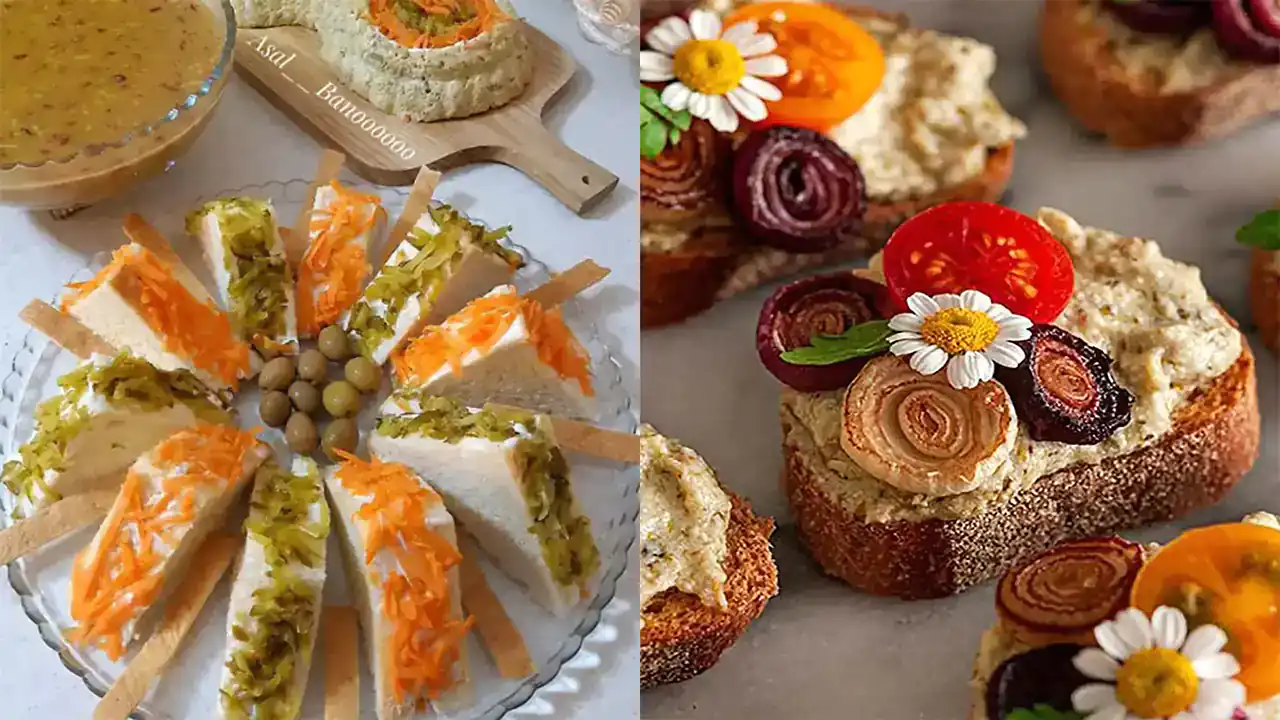 مدل سالاد الویه با نون تست + زیباترین مدل های سالاد الویه با نون تست بسیار خوشمزه