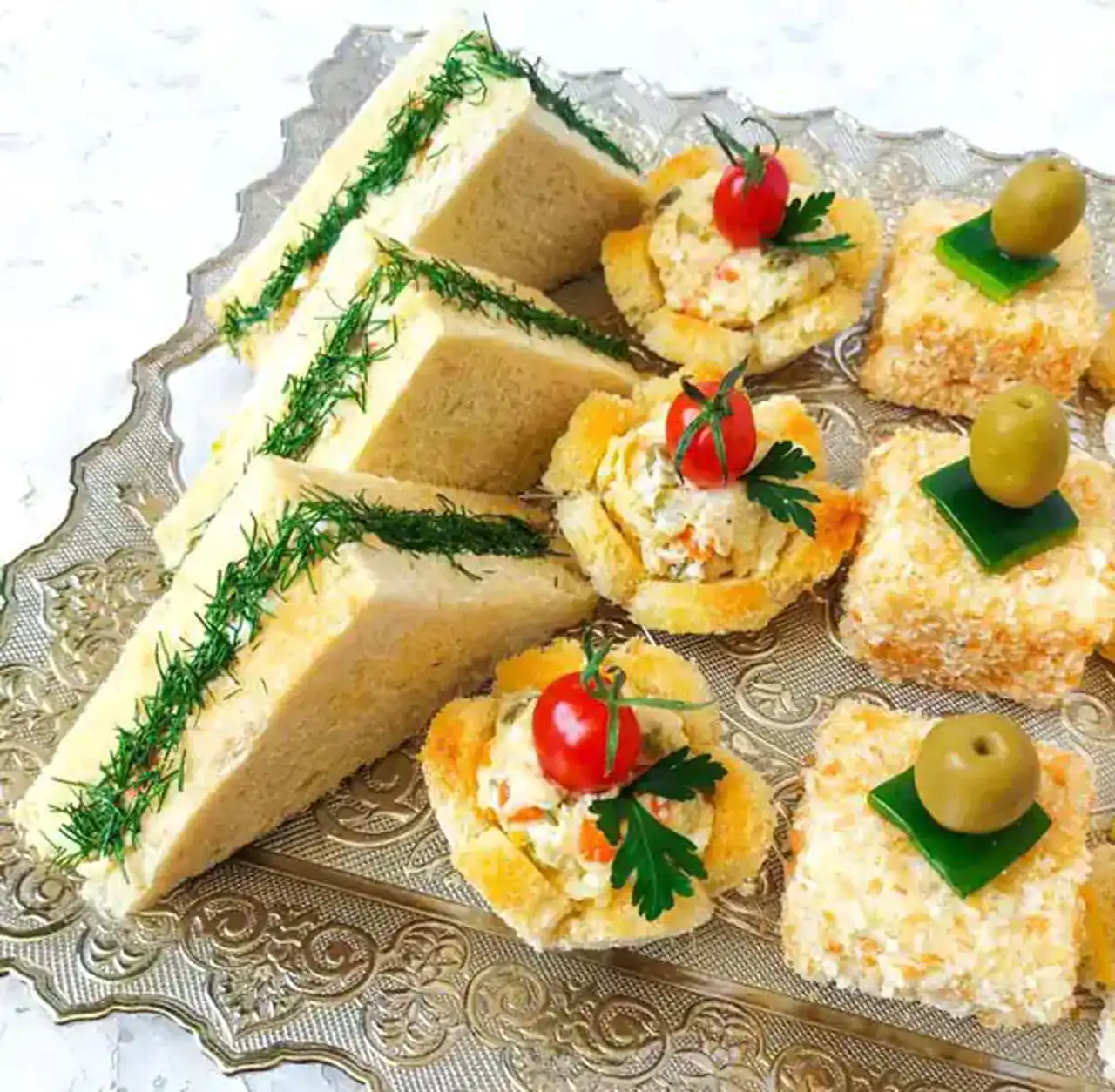 مدل سالاد الویه با نون تست + زیباترین مدل های سالاد الویه با نون تست بسیار خوشمزه