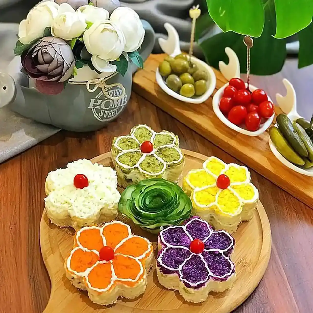 مدل سالاد الویه با نون تست + زیباترین مدل های سالاد الویه با نون تست بسیار خوشمزه
