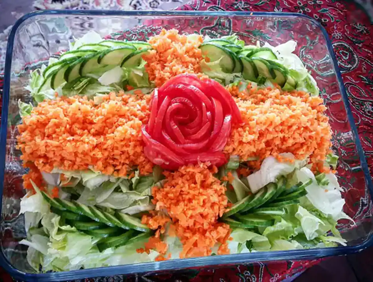 مدل سالاد کاهو + زیباترین و شیک ترین مدل های سالاد کاهو ترند امسال