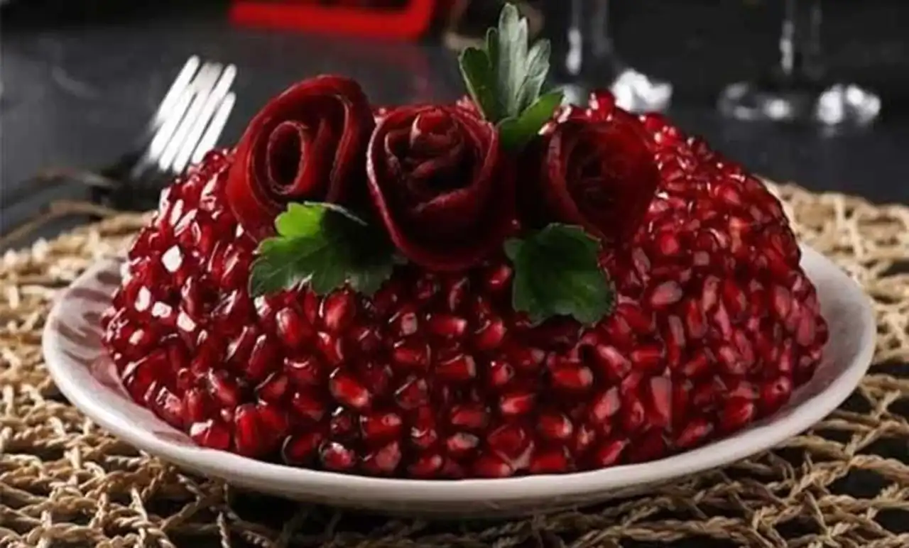 مدل سالاد برای شب یلدا + زیباترین مدل های سالاد برای شب یلدا ترند امسال