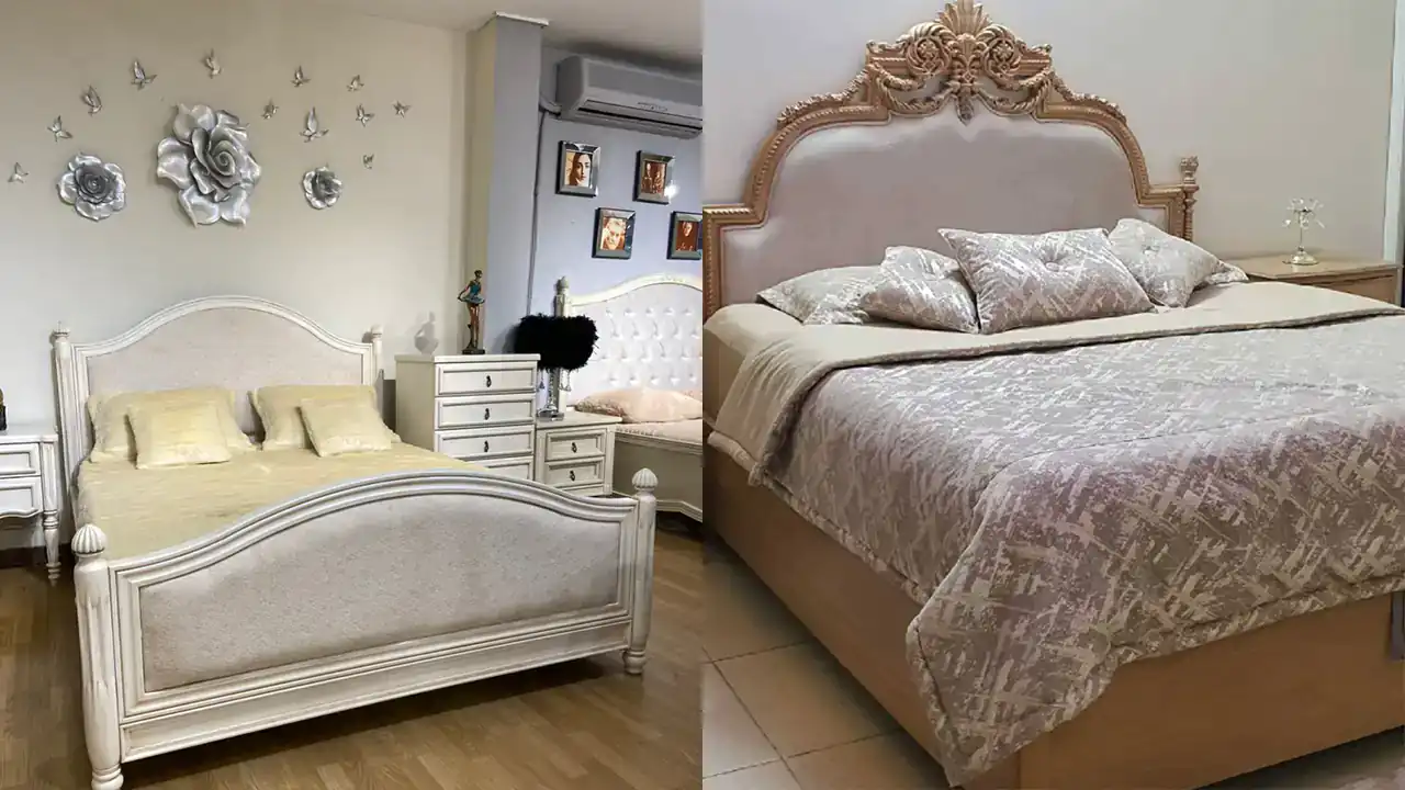 مدل سرویس خواب با چوب + زیباترین مدل های سرویس خواب با چوب ترند امسال