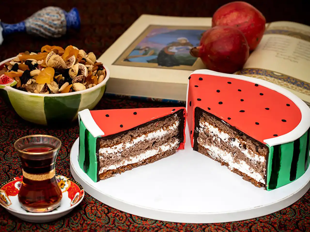 مدل شیرینی های شب یلدا + زیباترین مدل های شیرینی های شب یلدای امسال