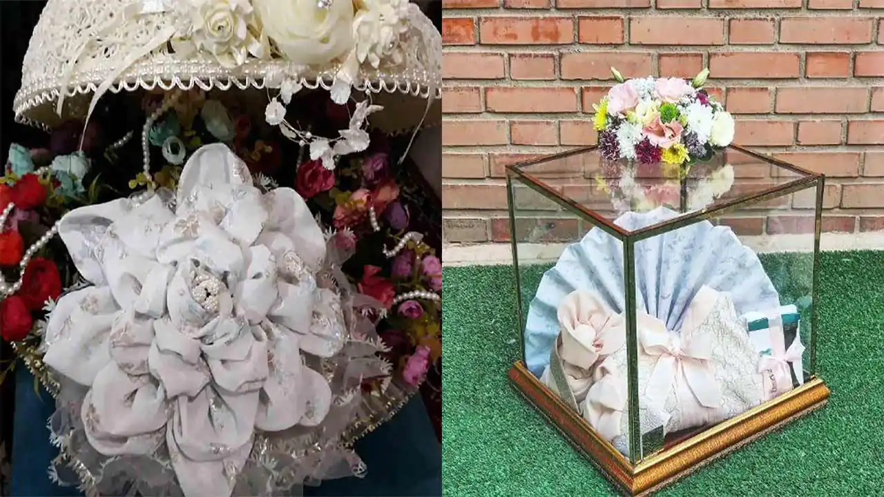 تزیین چادر عروس با مدل های متنوع زیبا و فوق العاده لاکچری جهت ایده گرفتن