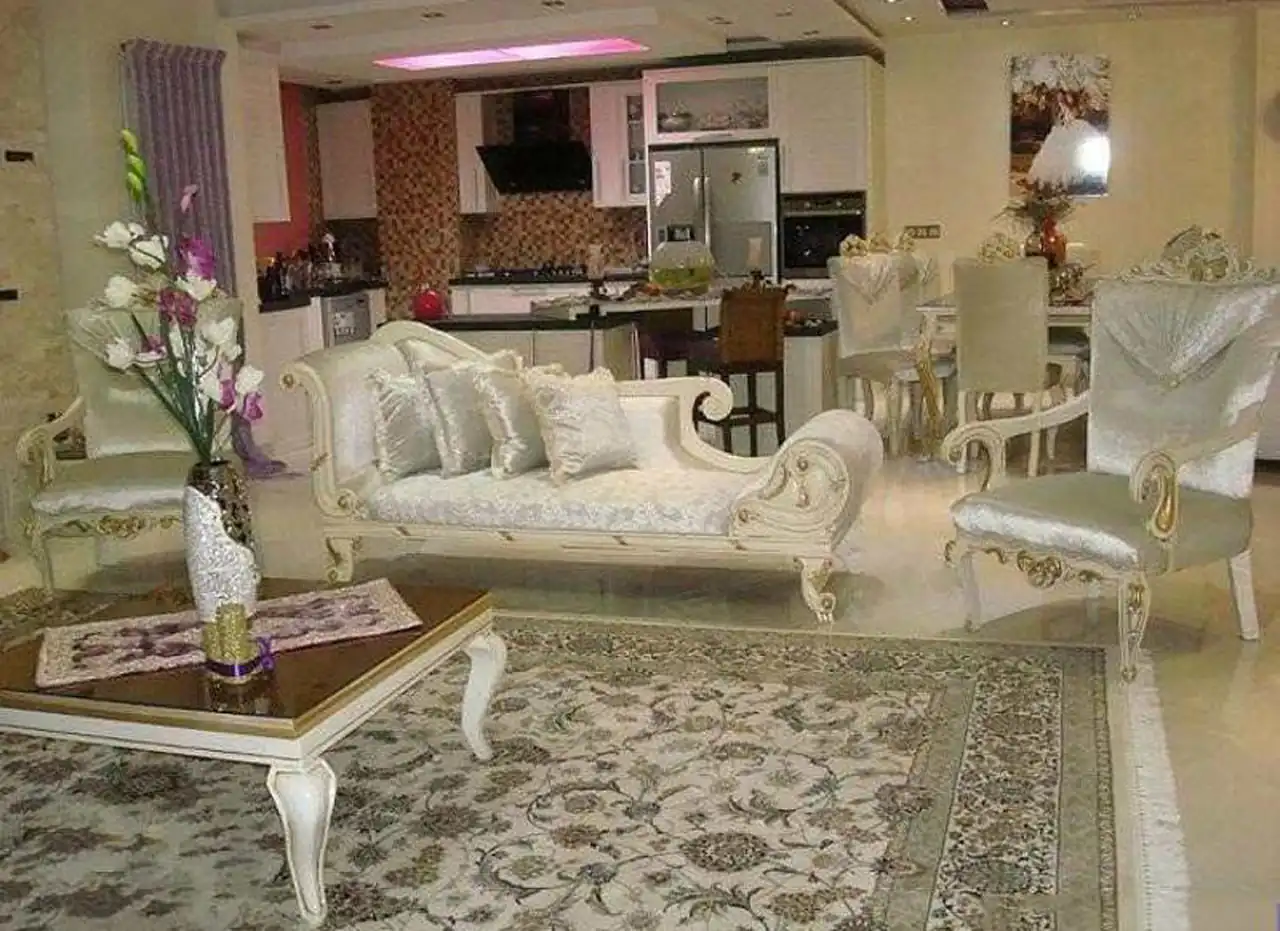 تزیین خانه عروس برای جهاز دیدن + دیزاین های شیک و جدید برای پذیرایی و اتاق