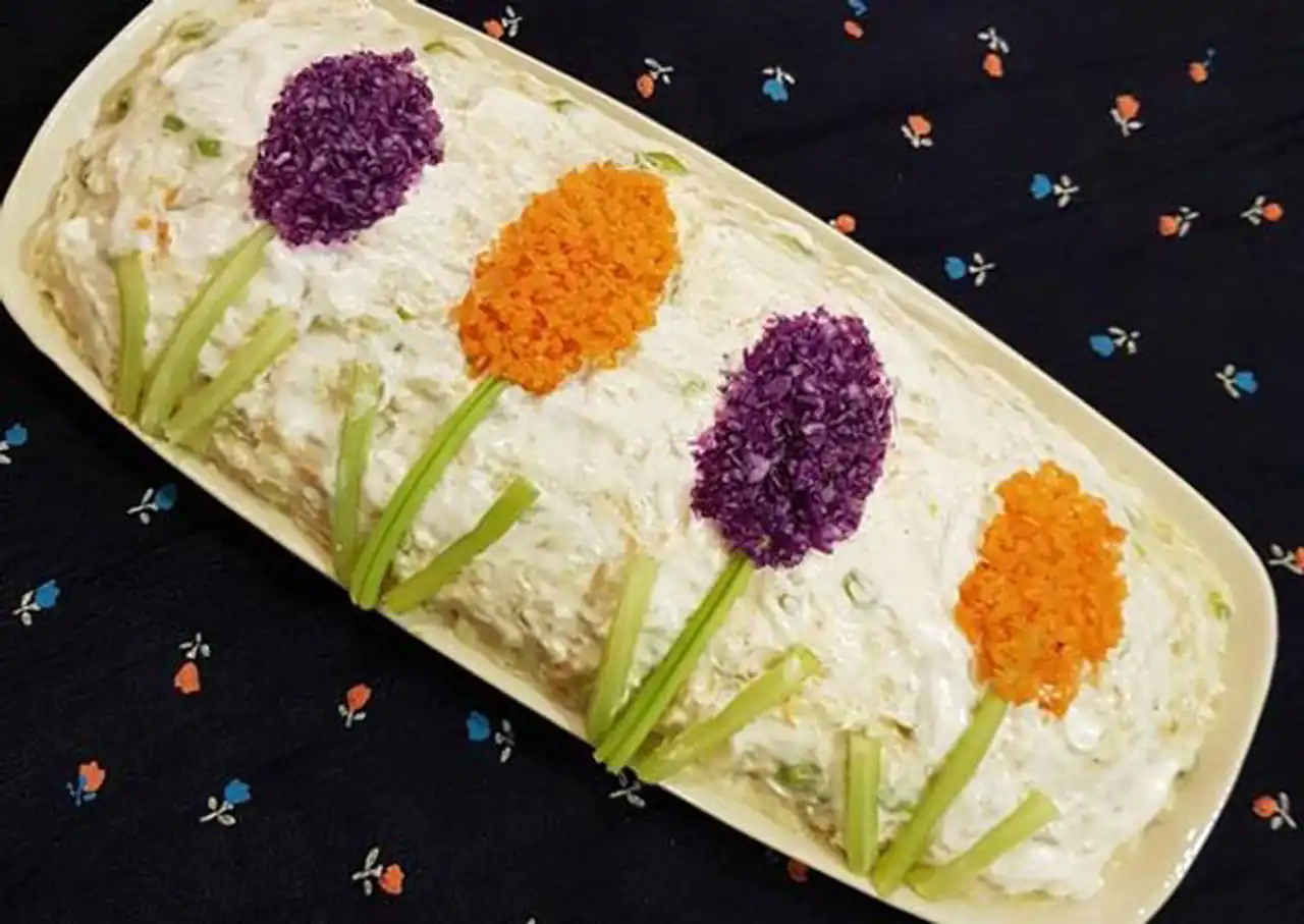 تزیین الویه ساده و زیبا برای مهمانی و تولد با ایده های خلاقانه و جدید برای کدبانو ها