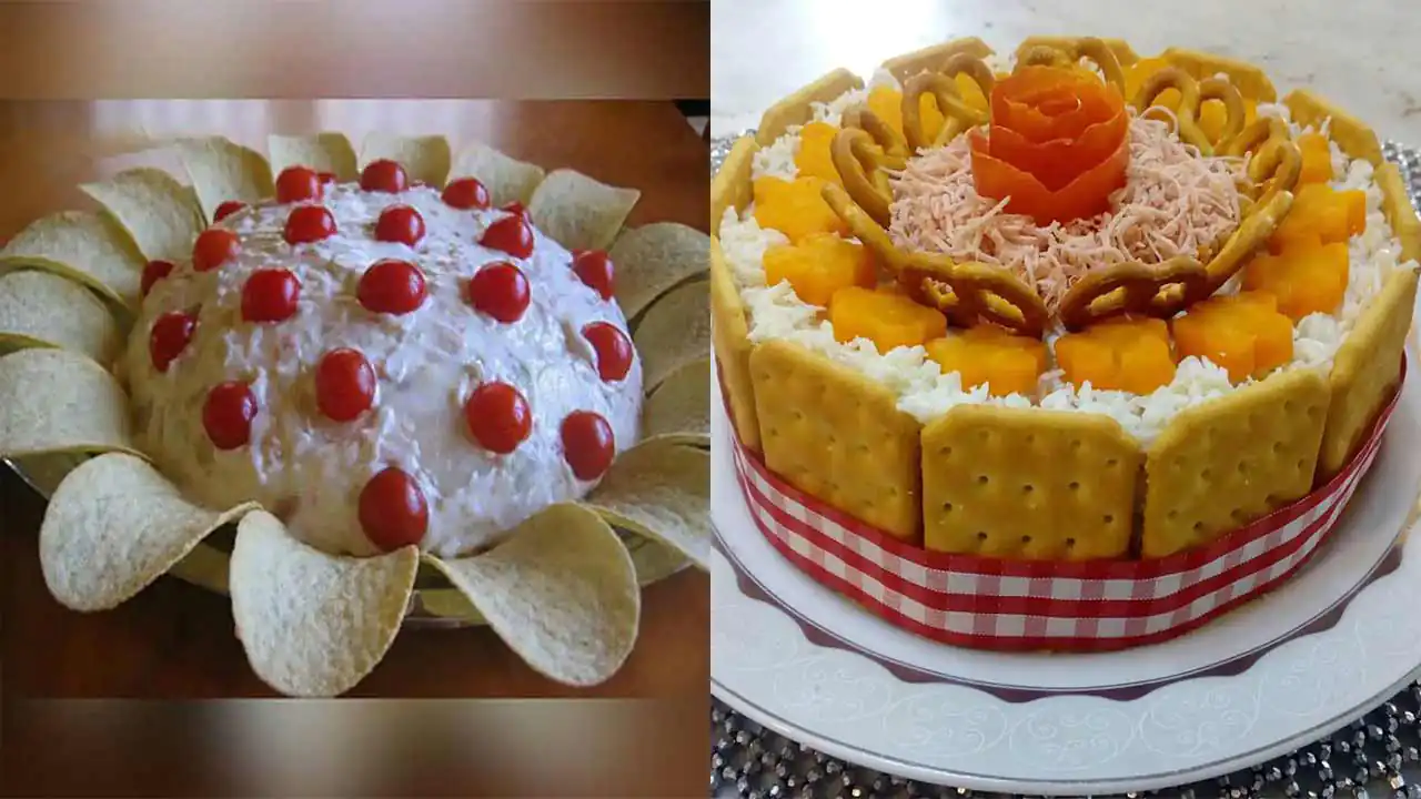 تزیین الویه ساده و زیبا برای مهمانی و تولد با ایده های خلاقانه و جدید برای کدبانو ها