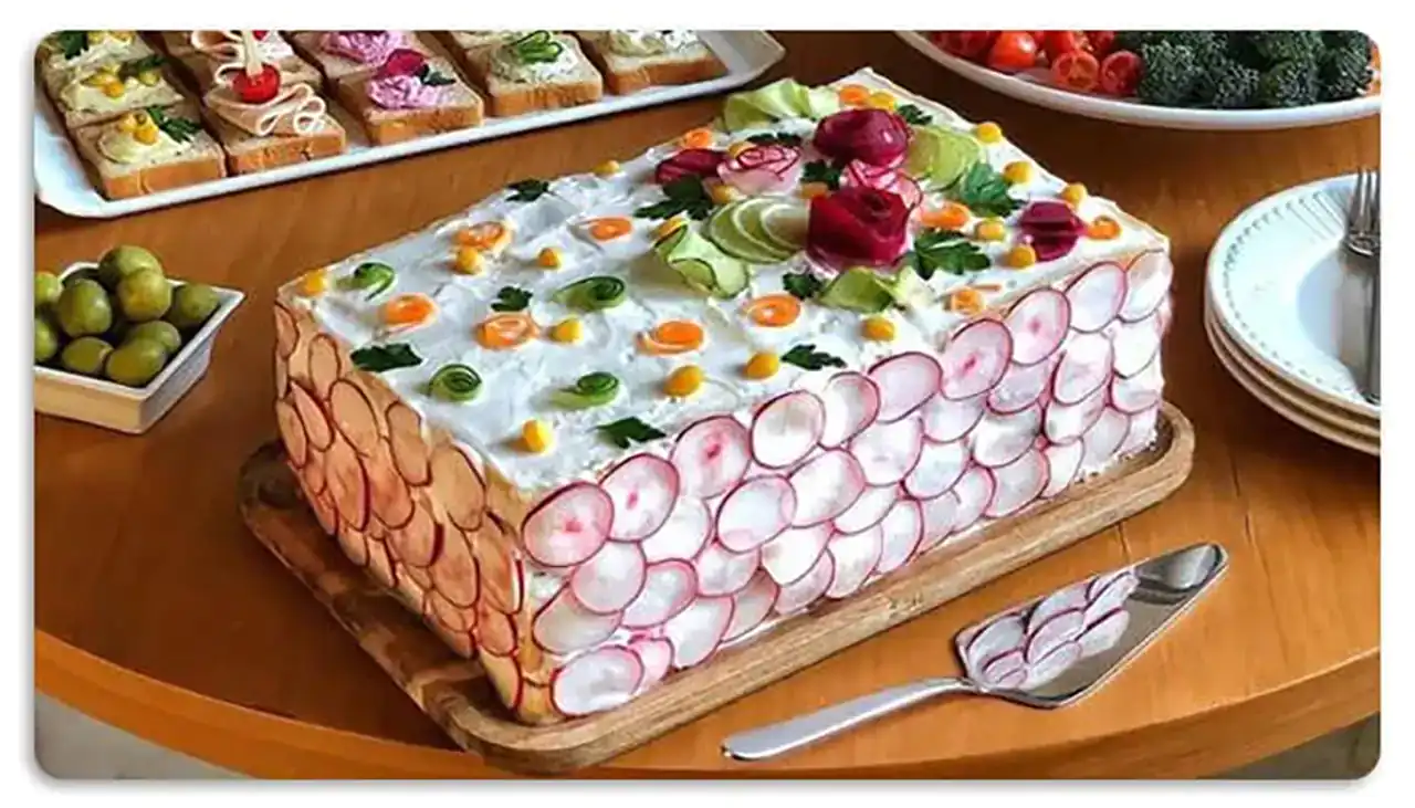 تزیین الویه ساده با گوجه و خیارشور با مدل های متفاوت و جذاب برای کدبانوها