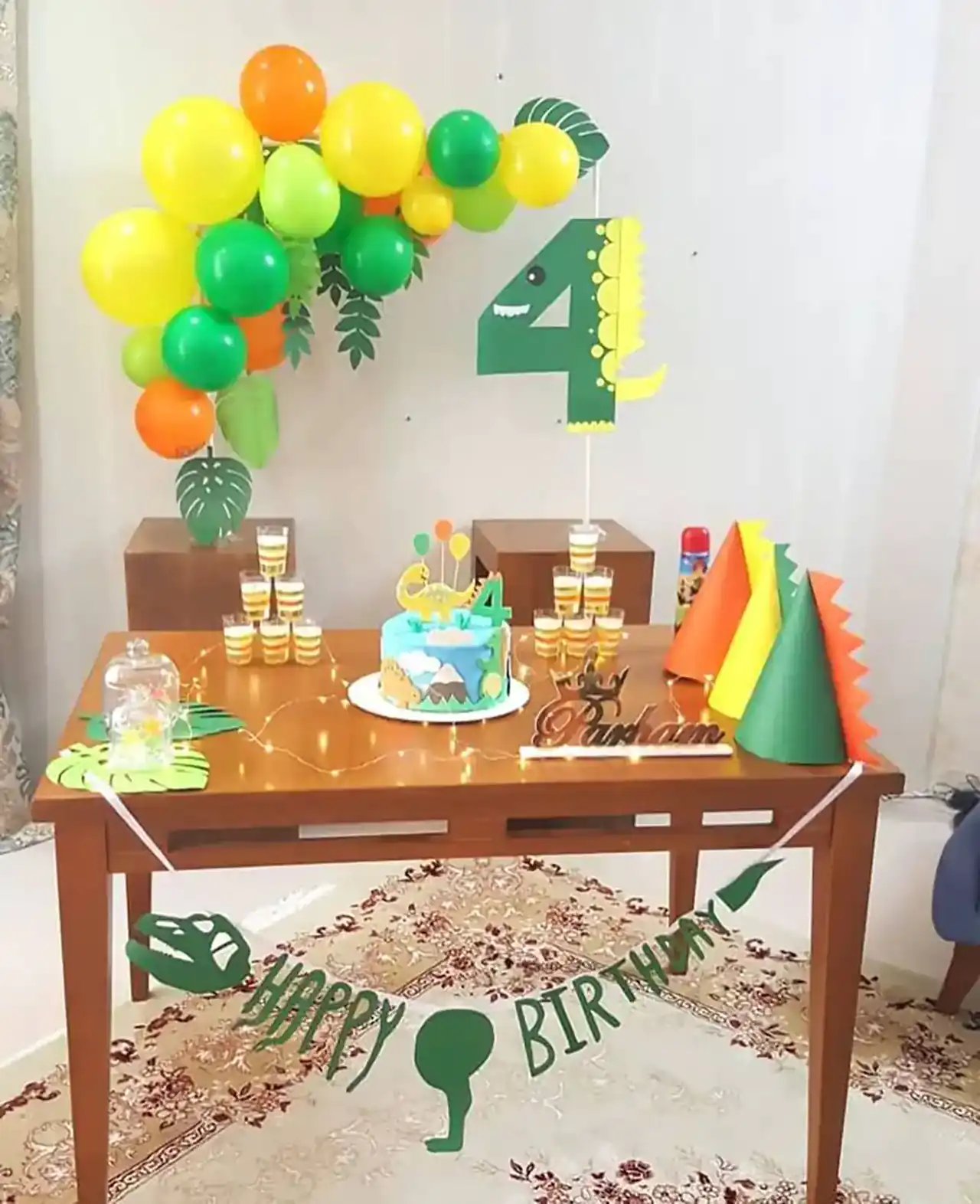 تزیین بادکنک ساده در خانه + بهترین دیزاین بادکنک بسیار شیک و ساده