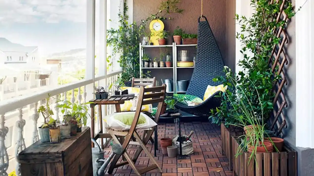 تراس + ایده های خفن و بی نظیر برای طراحی و چیدمان تراس و بالکن بسیار خفن