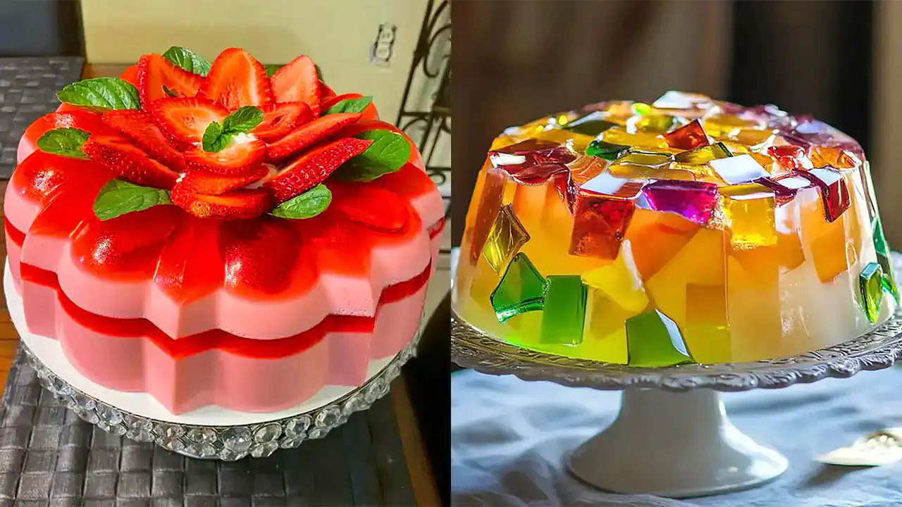 ژله ساده و شیک برای مهمانی + شیک ترین مدل های ژله ساده و شیک برای مهمانی