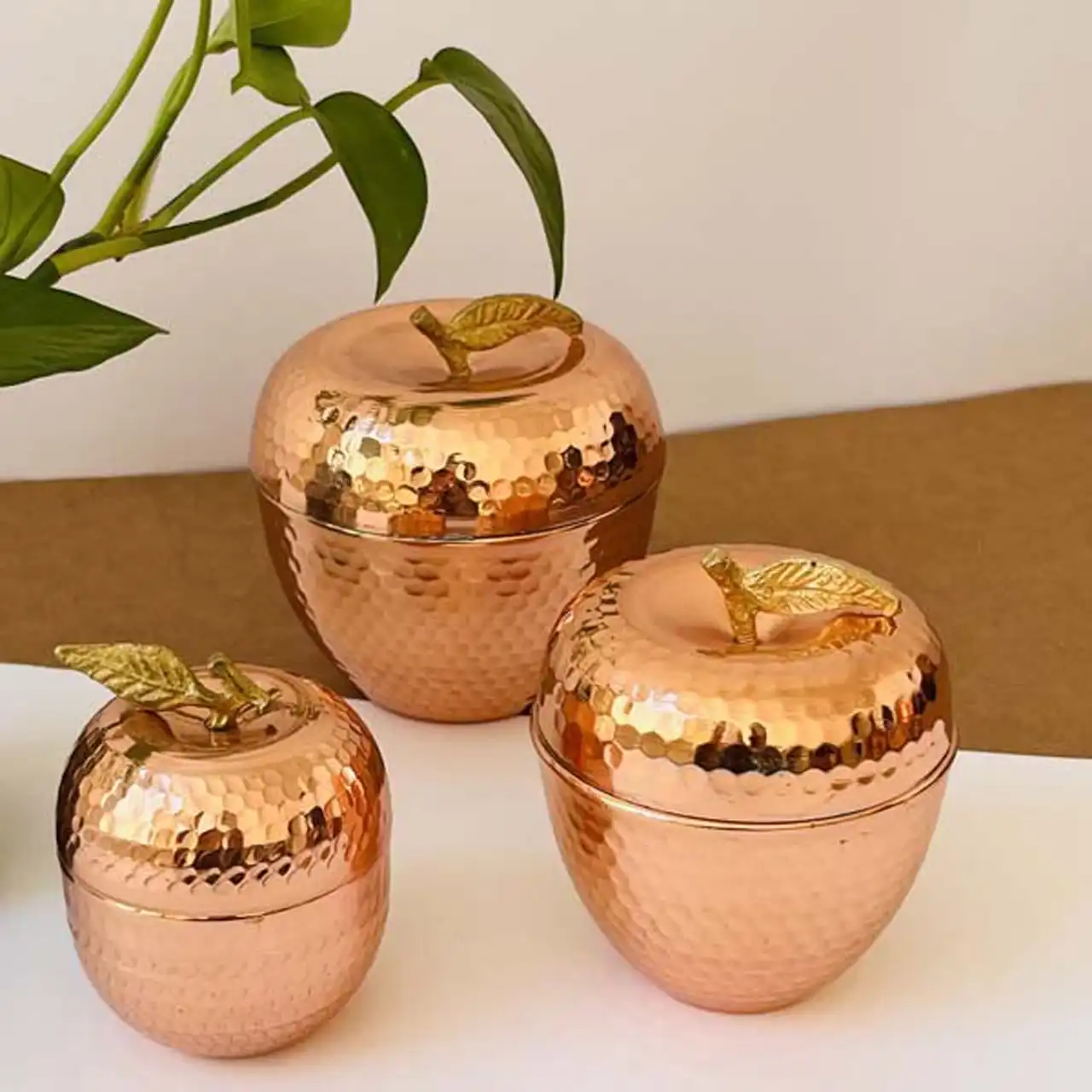 ظروف پذیرایی مسی جدید + مدل های خاص و بسیار شیک ظروف پذیرایی مسی مناسب برای آجیل و میوه خوری
