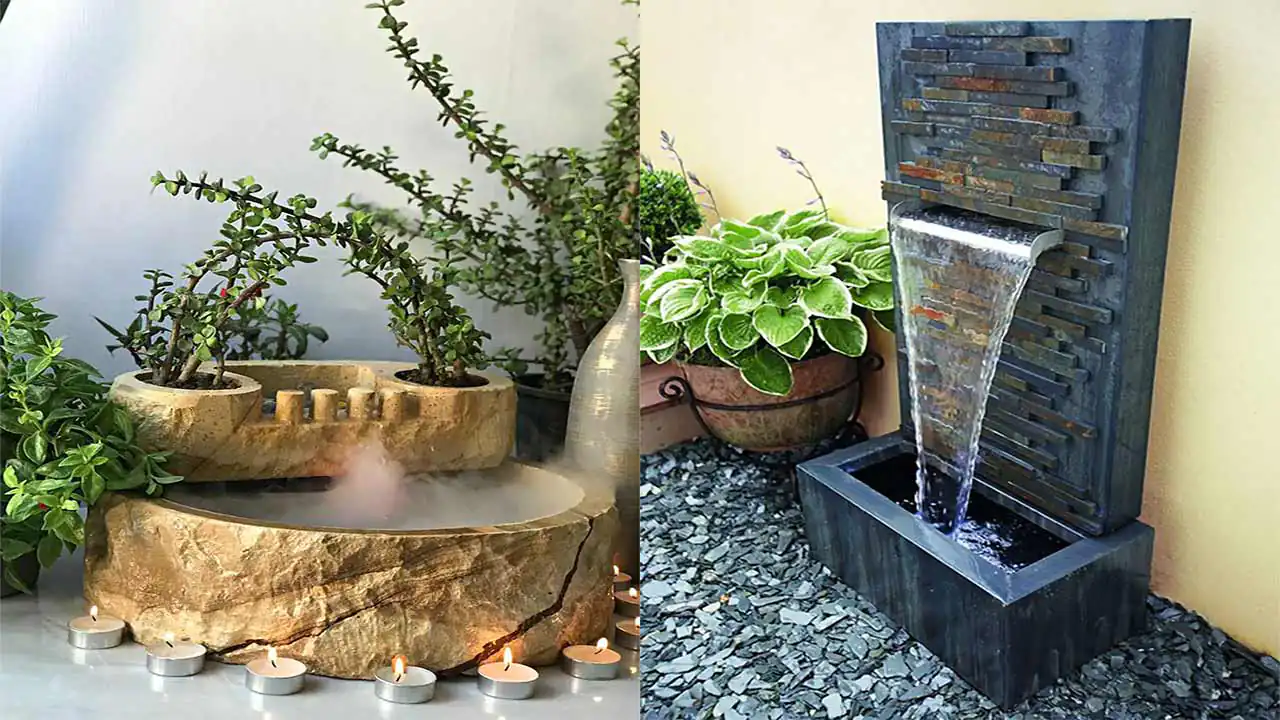 آبنما خانگی لاکچری با اندازه های کوچک و بزرگ برای ویلا که همه عاشقش میشن