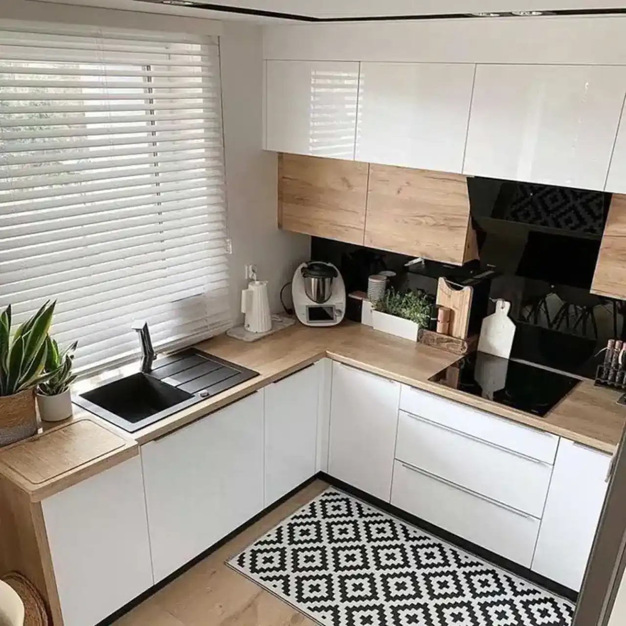 مدل کابینت برای آشپزخانه کوچک + زیباترین مدل های کابینت برای آشپزخانه کوچک