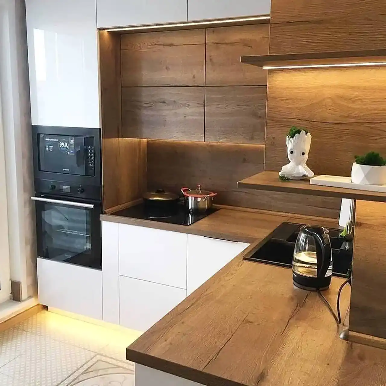 مدل کابینت برای آشپزخانه کوچک + زیباترین مدل های کابینت برای آشپزخانه کوچک