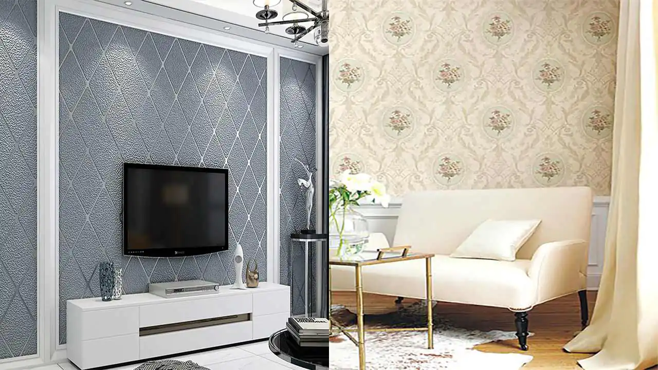 کاغذ دیواری جدید برای پذیرایی با طرح های ساده و خاص + بهترین ترکیب رنگ های سال