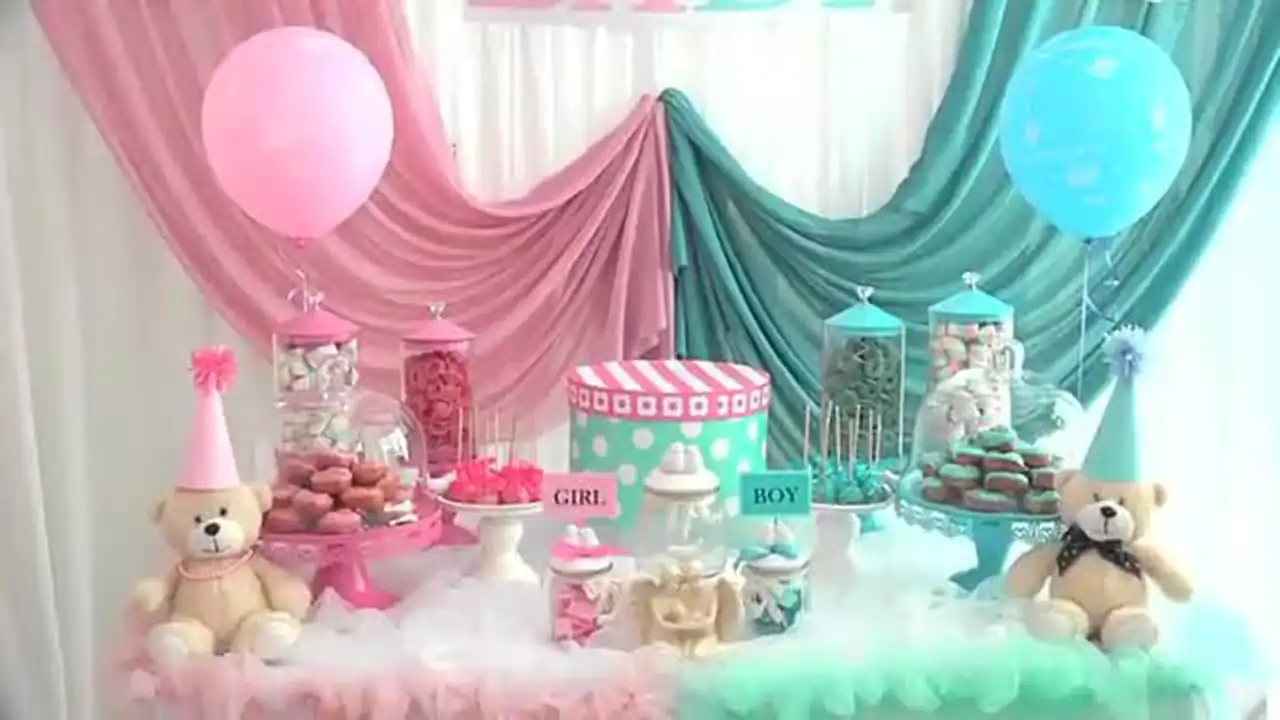 دیزاین جشن تعیین جنسیت + 15 تا از ایده های خلاقانه و خاطره ساز برای جشن شما