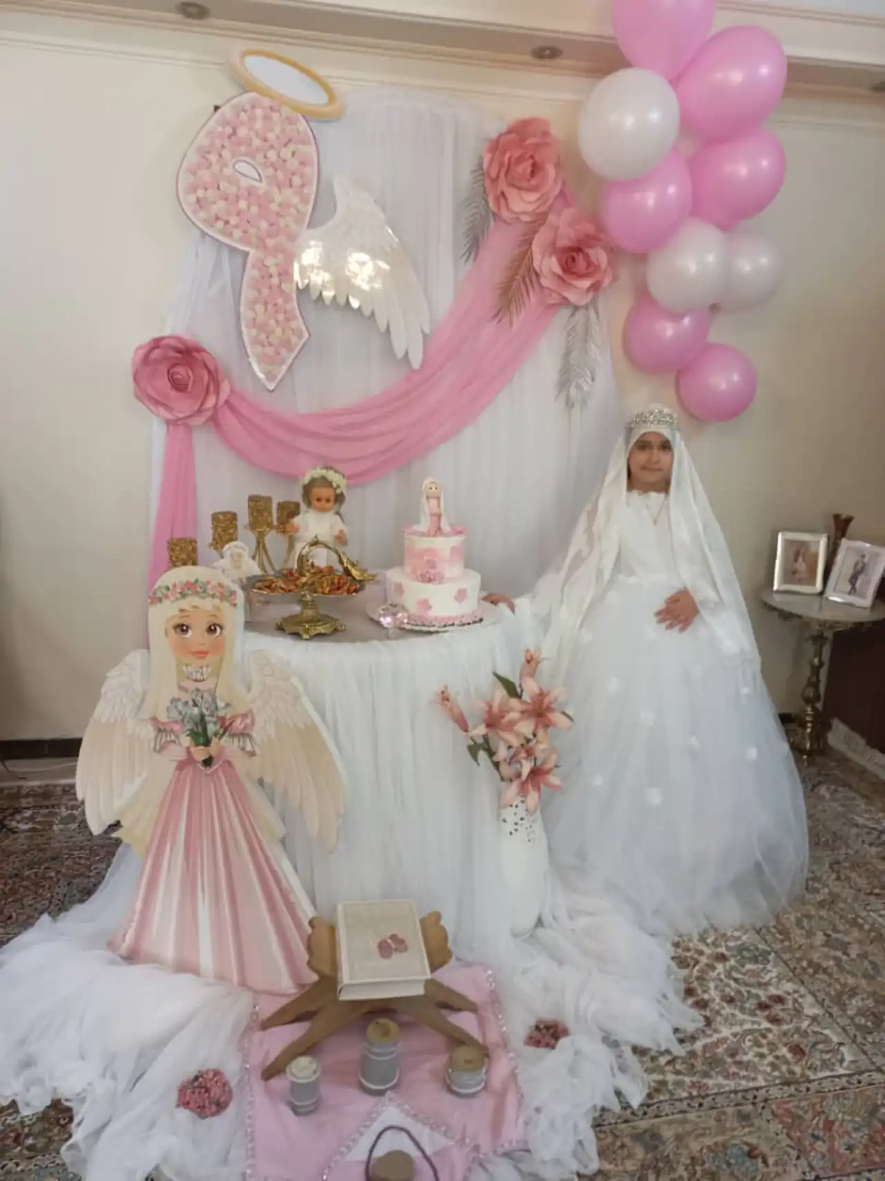 دیزاین جشن تکلیف راهنمای کامل چیدمان معنوی زیبا و به یاد ماندنی برای دختران