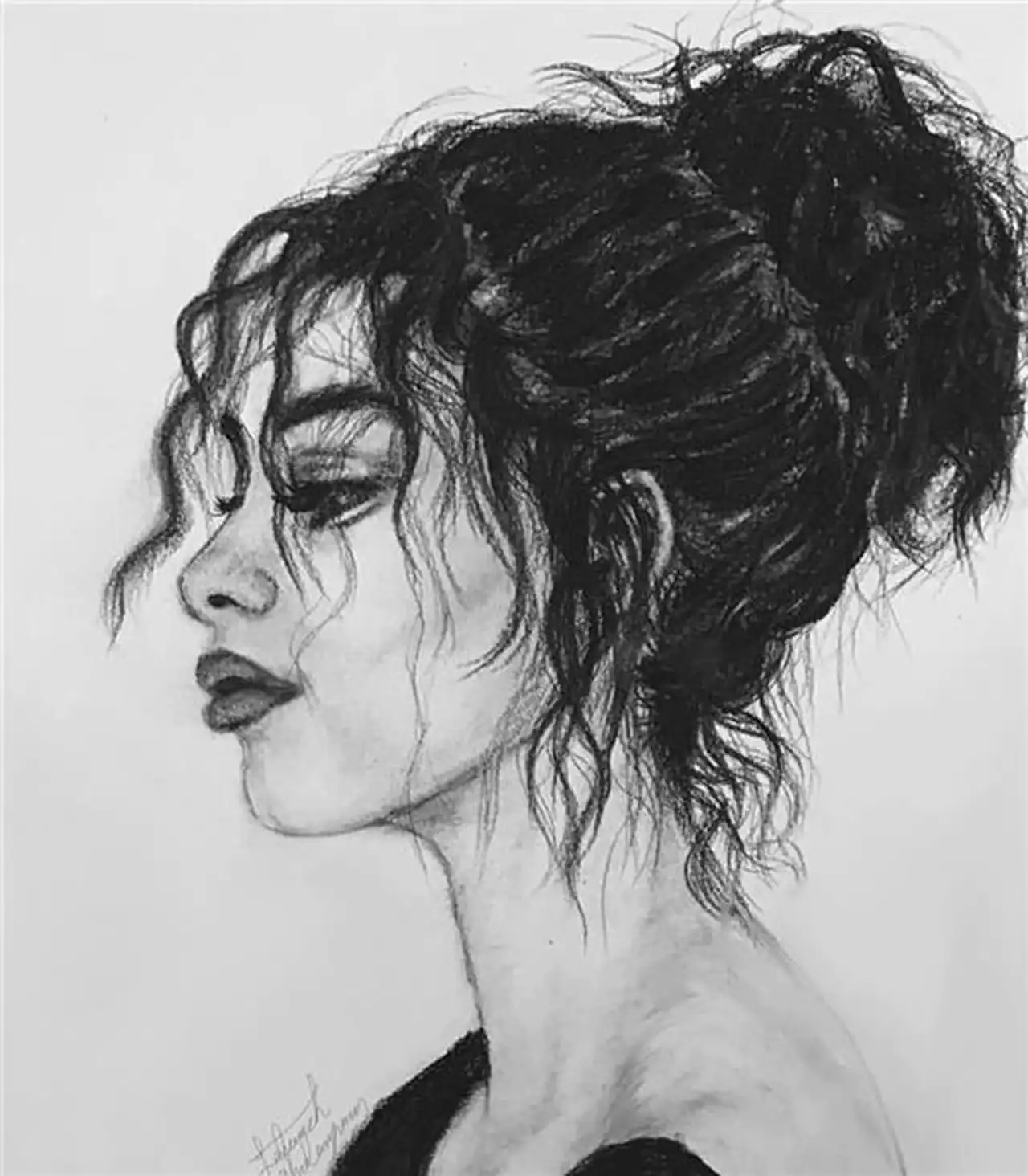 ایده نقاشی چهره پینترستی الهام بخش خلق اثاری هنری و خلاقانه با سبکی بی نظیر