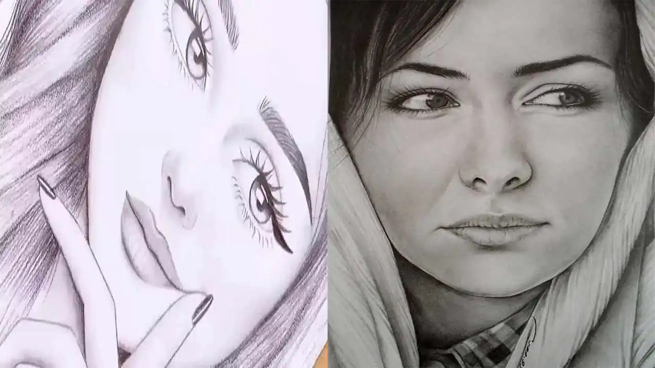 ایده نقاشی چهره ساده با متدهای گام به گام برای شکوفایی خلاقیت در هنرمندان تازه کار
