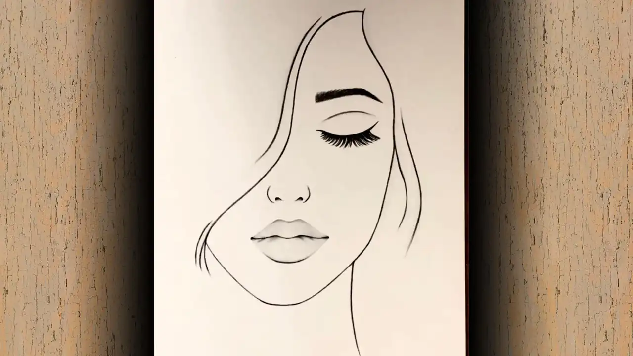 ایده نقاشی چهره ساده با متدهای گام به گام برای شکوفایی خلاقیت در هنرمندان تازه کار
