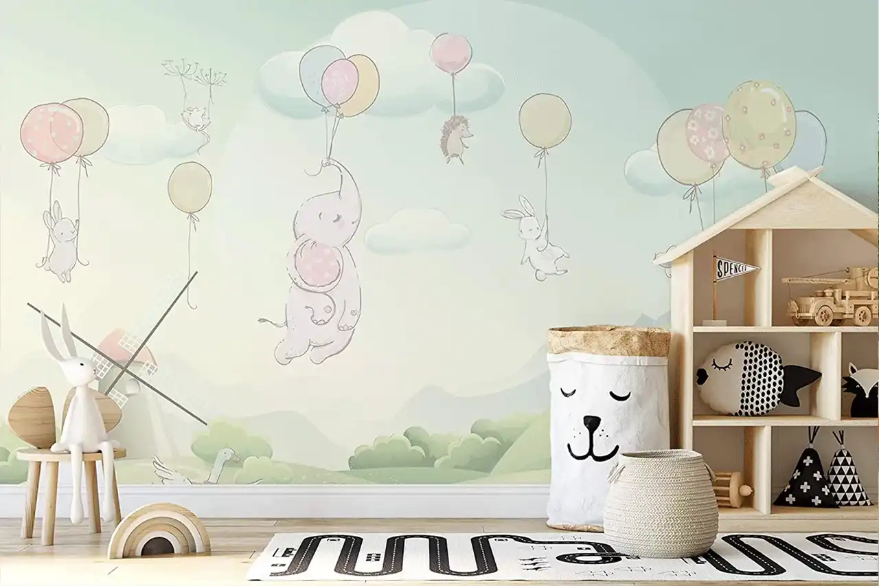 کاغذ دیواری اتاق خواب + آرامش بخشیدن به فضای اتاق خواب با انتخاب بهترین کاغذ دیواری