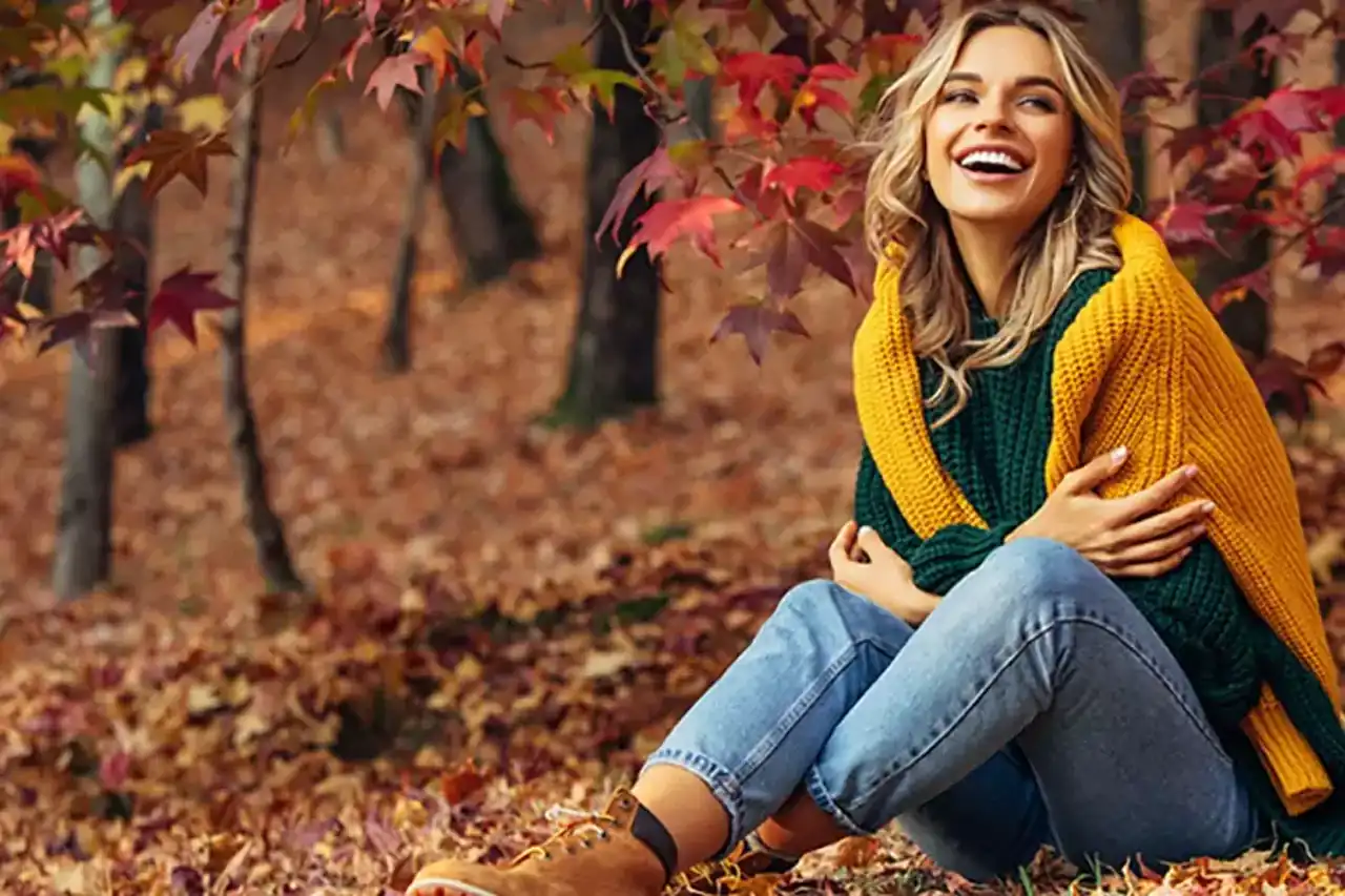 مدل عکس پاییزی با مدل های زیبا باکلاس و دلنشین در فصل رنگ های منحصر به فرد