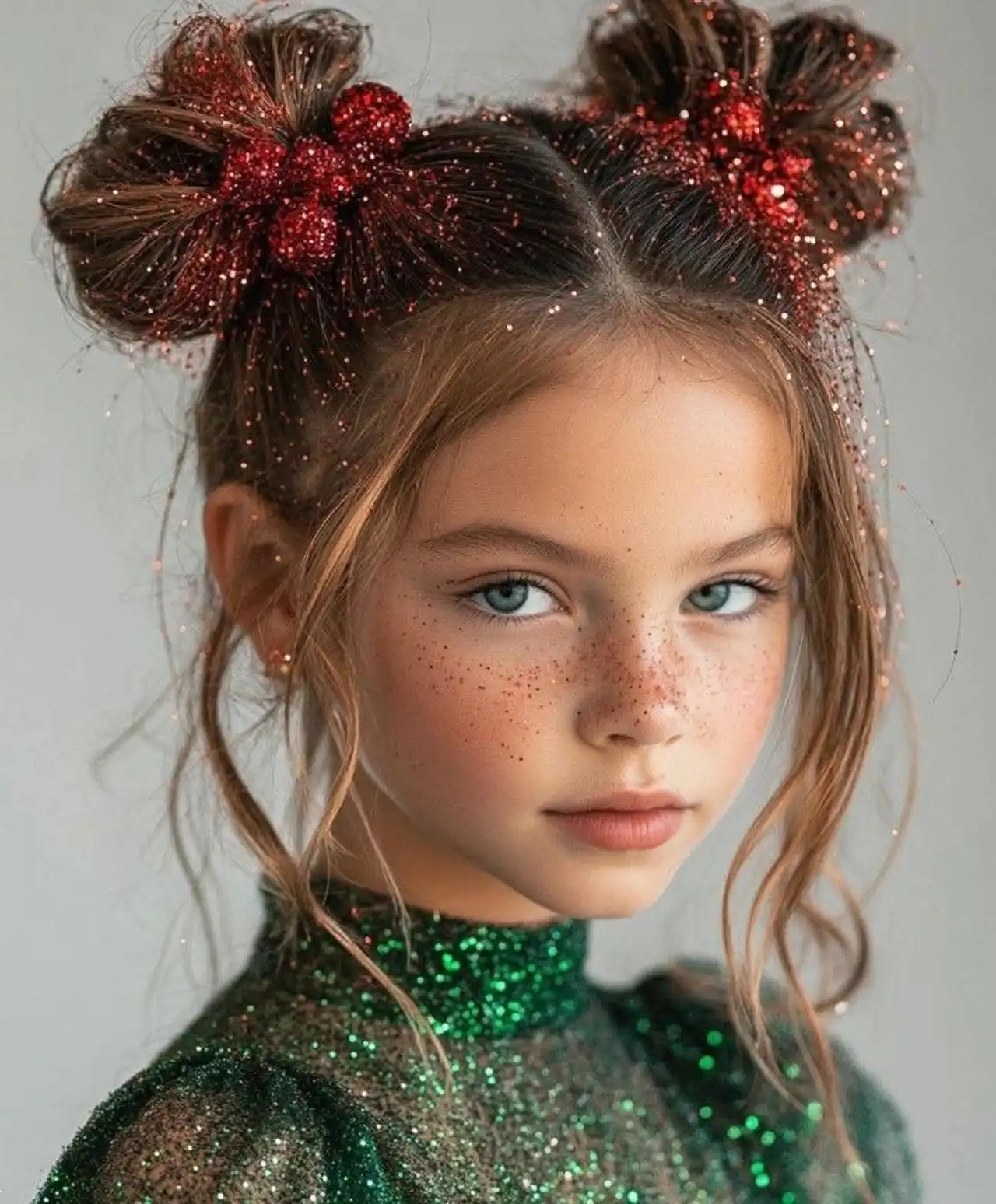 مدل آرایش بچه گانه دخترانه + آرایش ساده و جذاب برای دختر بچه های کوچک مناسب تولد و عروسی