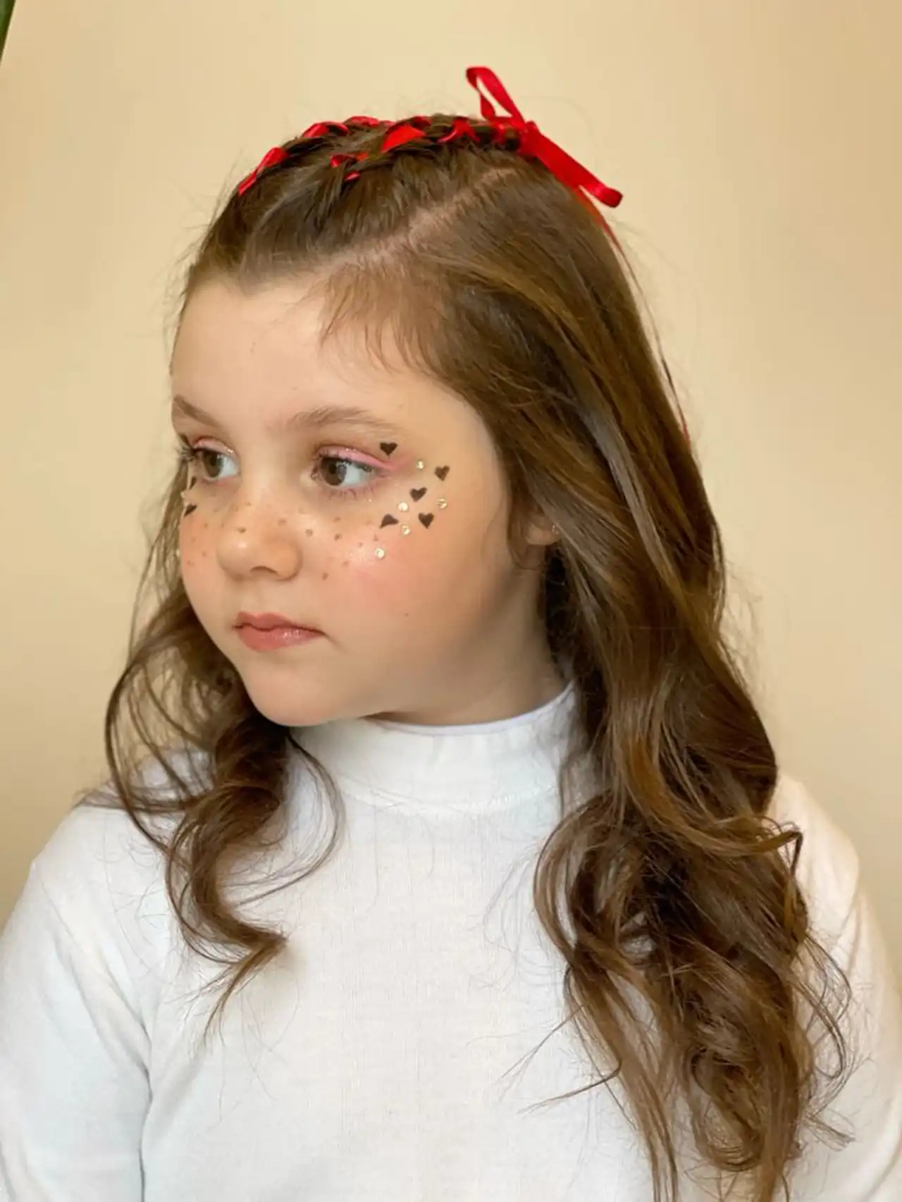 مدل آرایش بچه گانه دخترانه + آرایش ساده و جذاب برای دختر بچه های کوچک مناسب تولد و عروسی