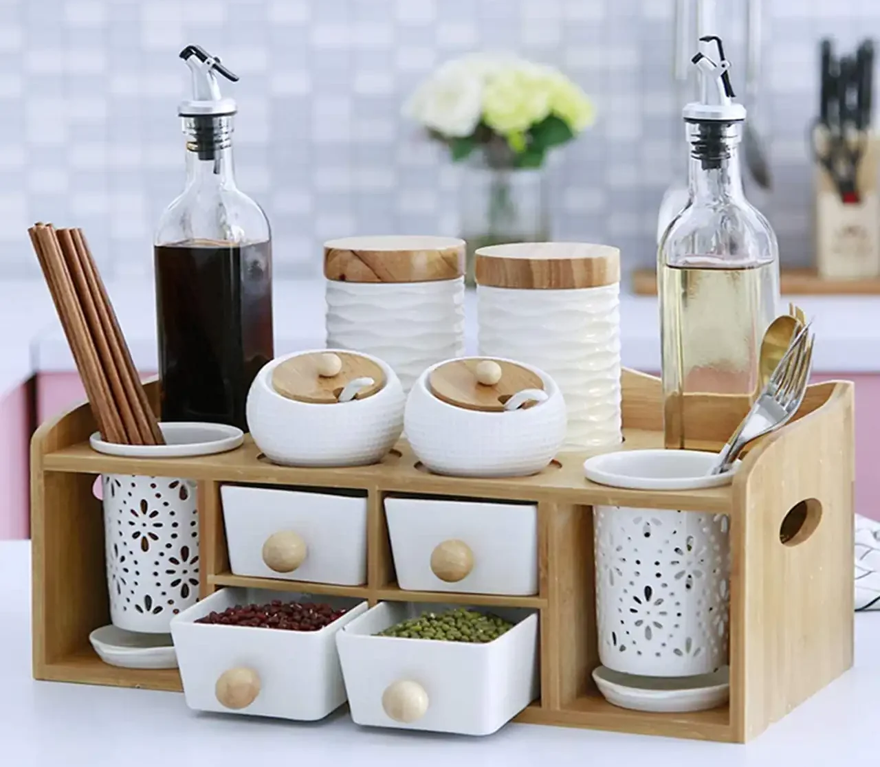 مدل چیدن پاسماوری چوبی و چینی زیبا و خاص + 15 تا ایده خفن برای باسلیقه ها
