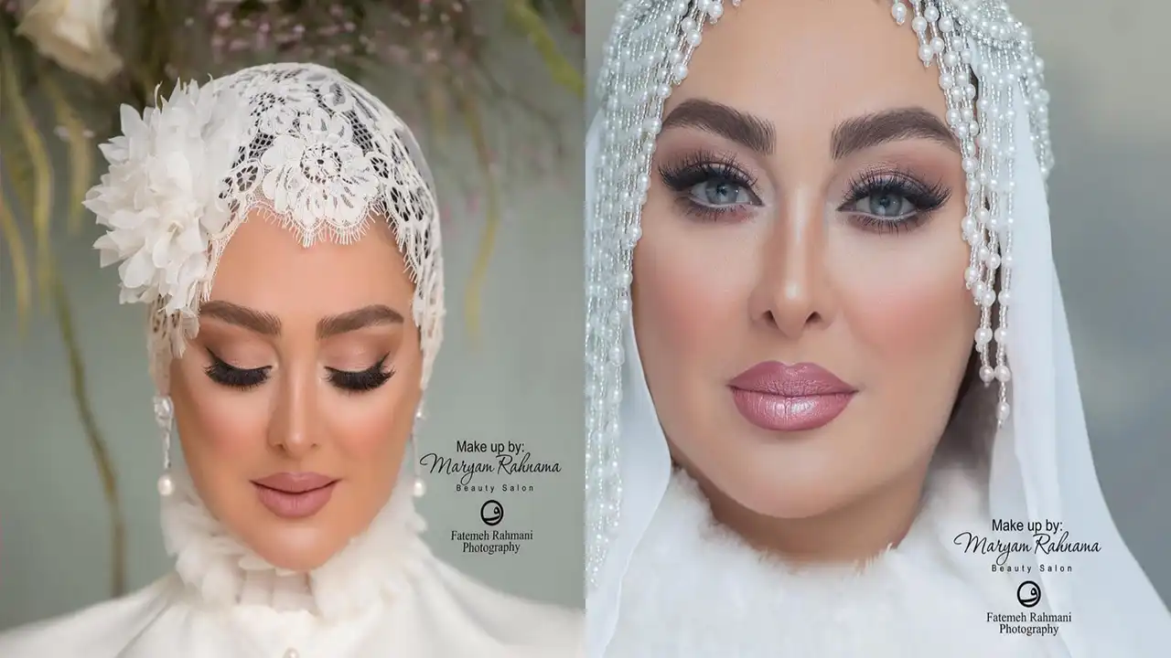 مدل حجاب عروسی + استفاده از کلاه و توربان در روز عروسی برای داشتن استایل شیک و لاکچری