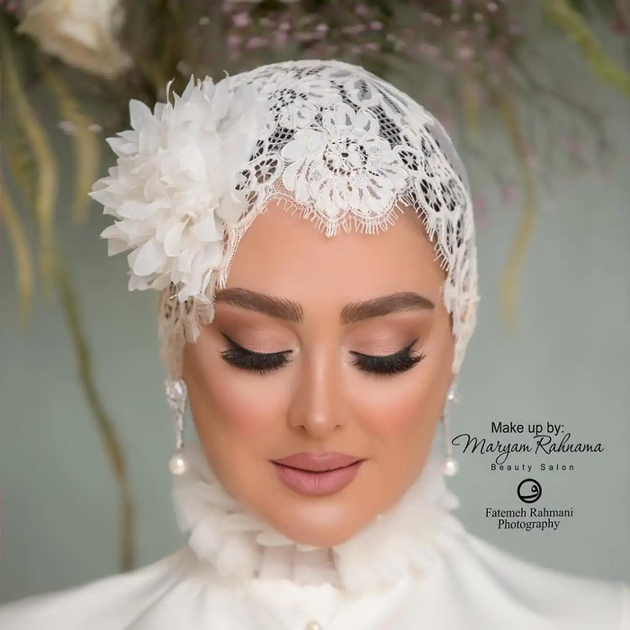 مدل حجاب عروسی + استفاده از کلاه و توربان در روز عروسی برای داشتن استایل شیک و لاکچری