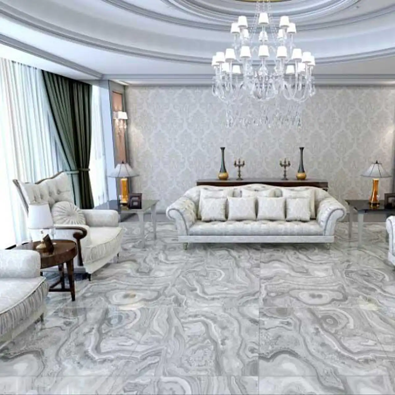 مدل کفپوش پذیرایی + انتخاب بهترین و جدیدترین نوع کفپوش برای سالن پذیرایی