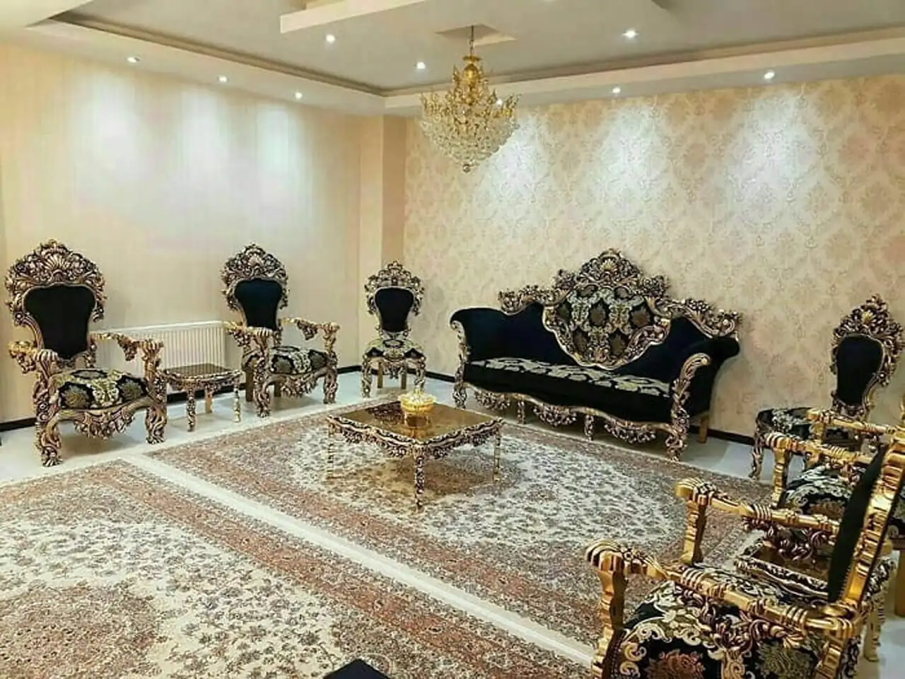 مدل کاغذ دیواری پذیرایی تغییری شگفتانگیز در فضای خانه با طرحهای برجسته و شیک