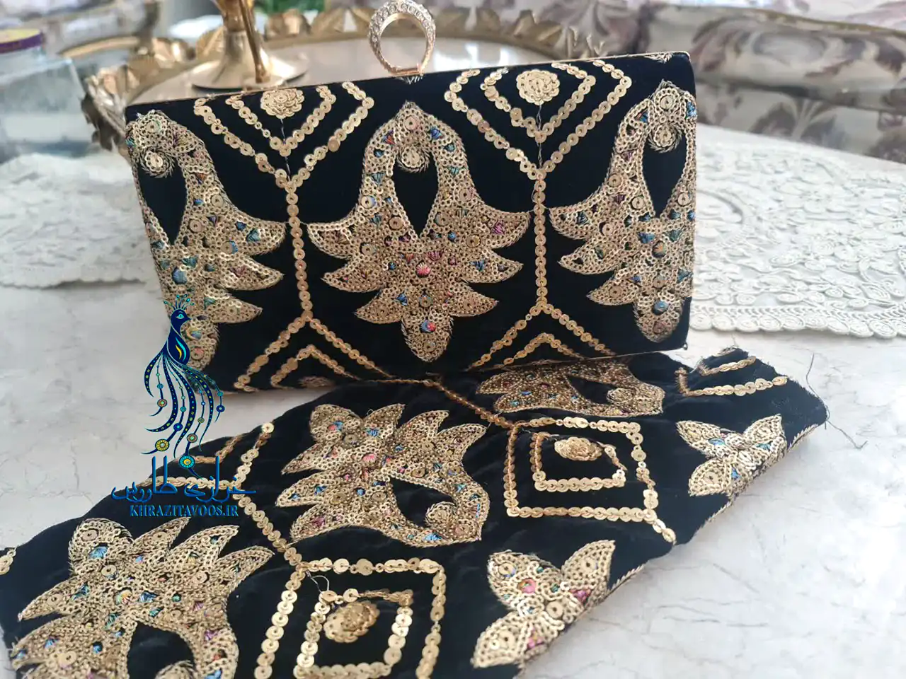 مدل کیف پارچه ای مخمل انتخابی لوکس و خاص برای تکمیل استایل منحصر به فرد