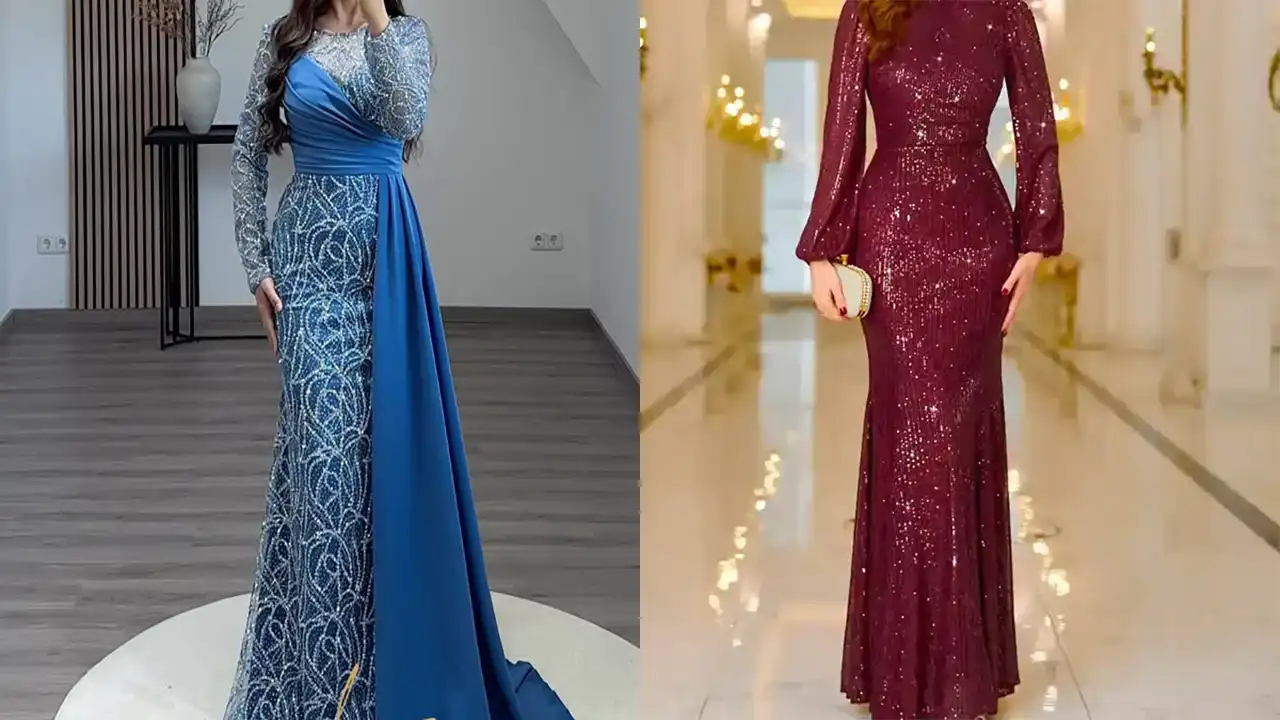 مدل لباس برای پاتختی + مدل های جدید لباس مجلسی زنانه با پارچه های خاص و باکلاس