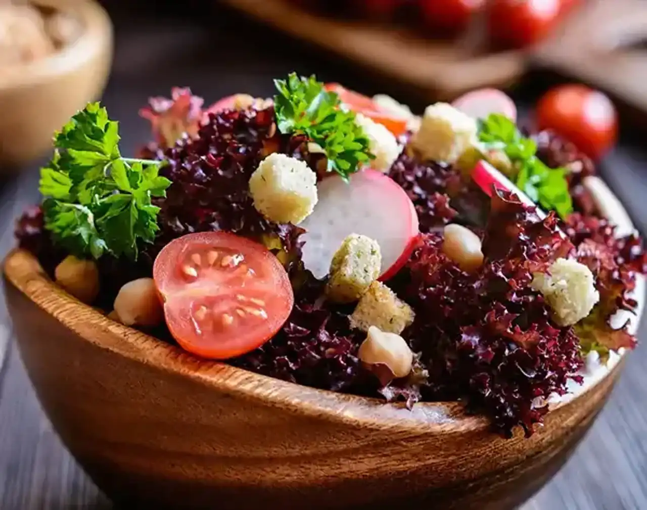 مدل سالاد با کاهو فرانسوی راز یک غذای سالم و خوشمزه که مهمان ها عاشقش میشن