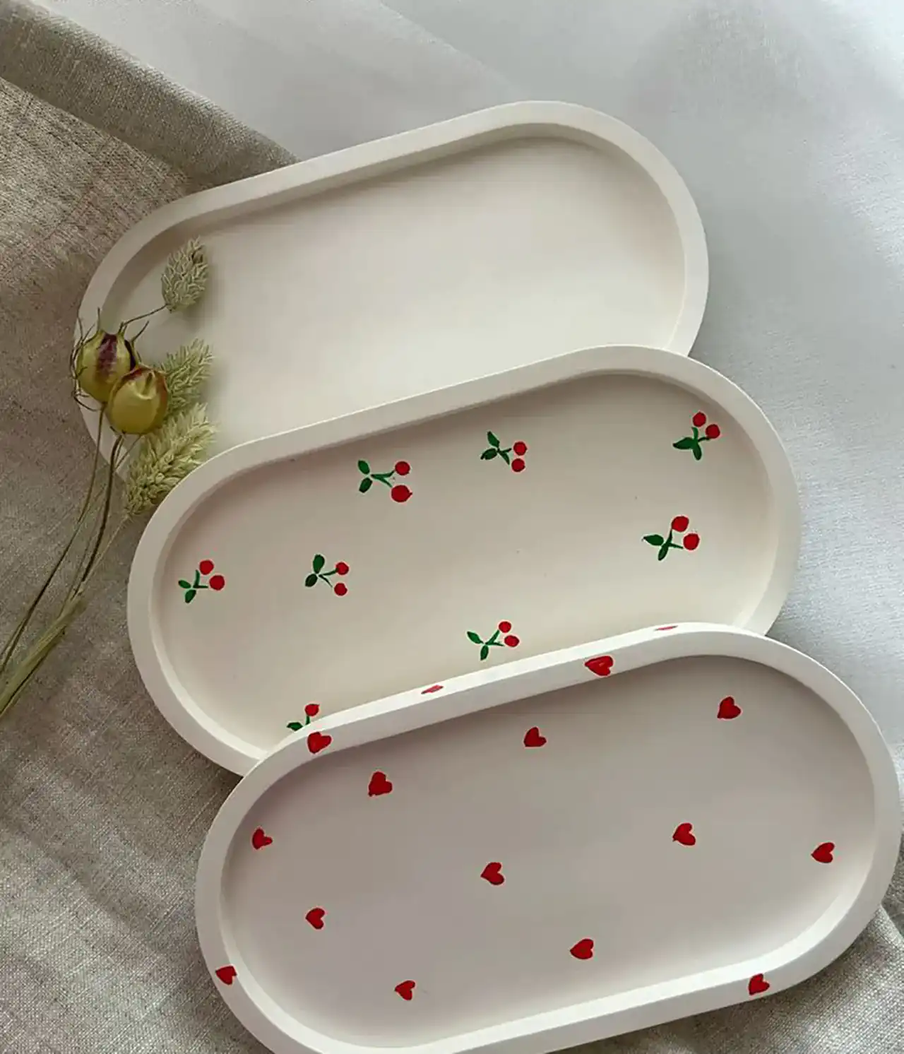 مدل سینی با سنگ مصنوعی هنر مدرن و زیبایی بی‌پایان برای پذیرایی‌های متفاوت